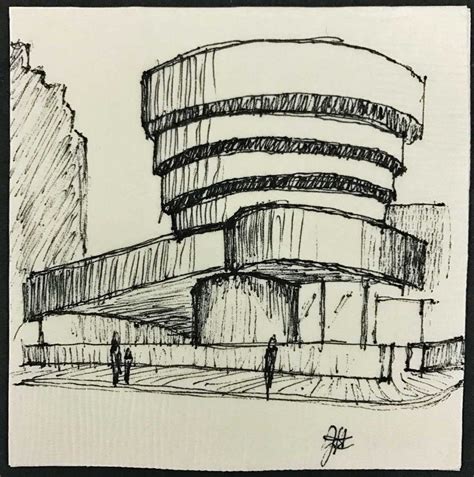 Architects Sketched Their Favorite Buildings On Napkins Here Are Highlights Architecture