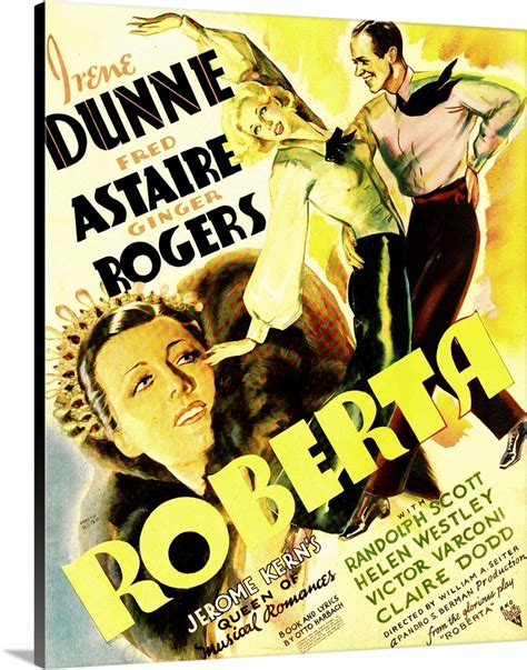 Roberta Vintage Movie Poster Wall Art Canvas Prints Framed Prints