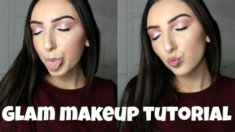 My Glam Makeup Tutorial Youtube