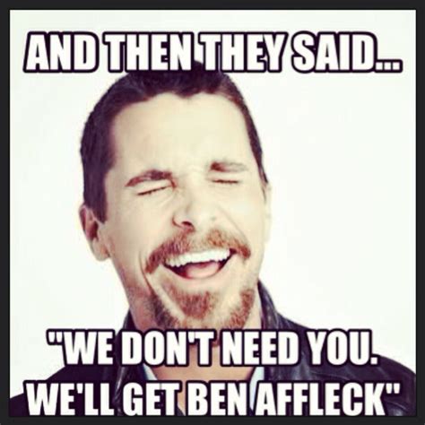 Your daily dose of app extra features: Dannybuntu.com: Ben Affleck as "Batman" Spurs Meme Overload