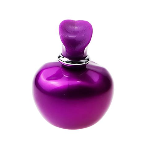 Fancy Design Luxury Purple 100 Ml Apple Shaped Glass Spray Perfume Bottle High Quality Perfume