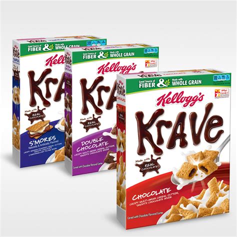 Kellogg S Krave S Mores Cereal 11 Ounce Breakfast Cereals