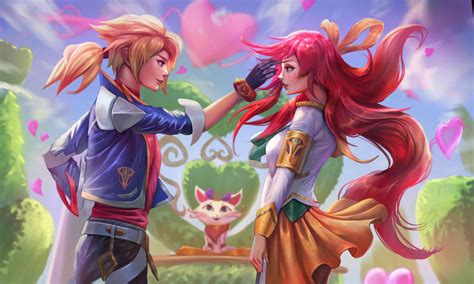 Battle Academy Ezreal And Lux By Lltonymaverickll On Deviantart