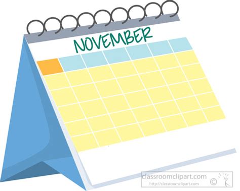 Autumn Clipart November November Calendar Header Clipart Png Clip