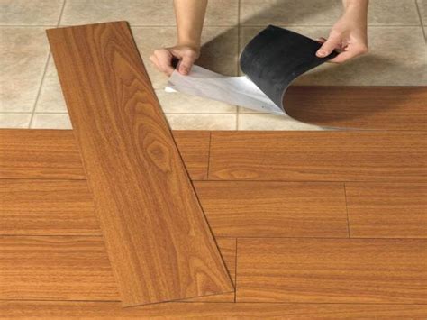 Supplies groutable vinyl tiles spacers (3 mm) vinyl grout spray bag or turnip greens sponge step 1 start by loosening the back of the tile. Wood or Wood-Like? Which Flooring Should I Choose? | Dzine ...