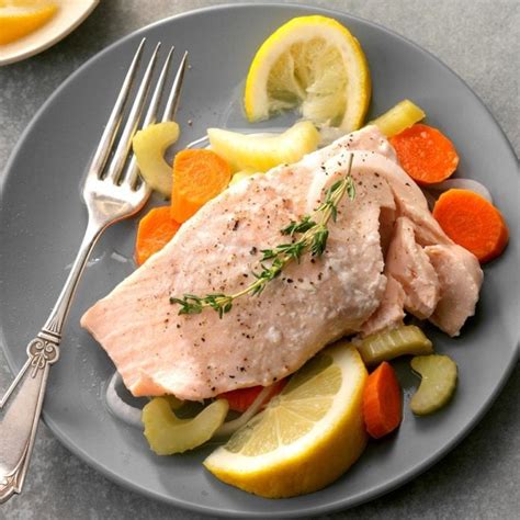 Simple Poached Salmon Recipe Taste Of Home