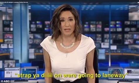 News readers include (in order of appearance): ABC newsreader reads out filthy Facebook reactions ...