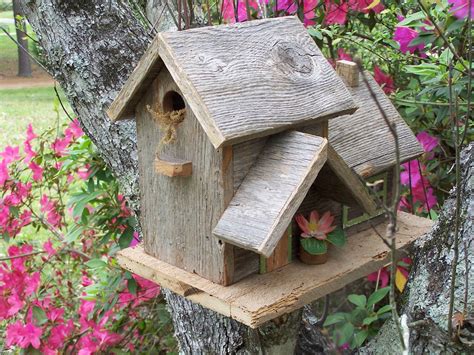 15 Decorative And Handmade Wooden Bird Houses Style Motivation