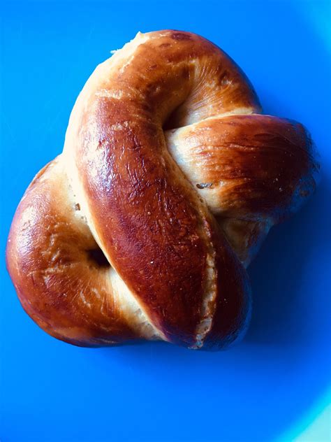 In germany it is a warm snack: Homemade German Style Pretzels (recipe in comments) : Baking