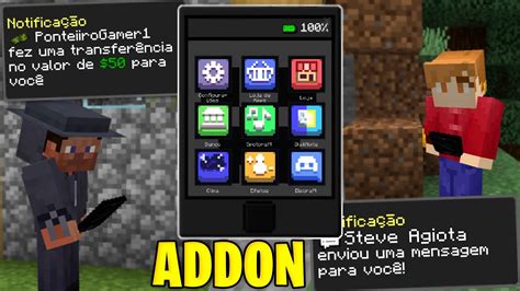 Esse Addon é Muito Bom Minecraft Pe Bedrock Youtube