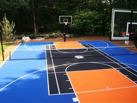 Basketball Court Dimensions Photos And Sections Michael Jordan
