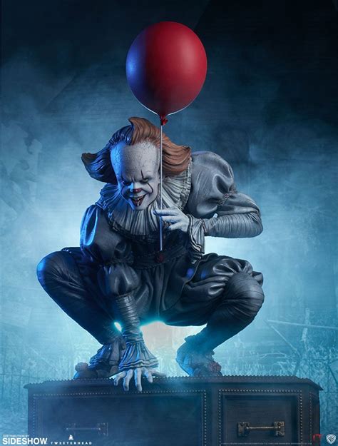 After years in the making, mama director andres muschietti's remake of stephen king's it was released on september 8, 2017. Stephen King's It 2017 - Pennywise - Tweeterhead Maquette ...