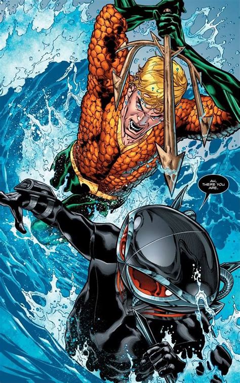 Aquaman Vs Black Manta By Brad Walker Aquaman Comic Aquaman Dc