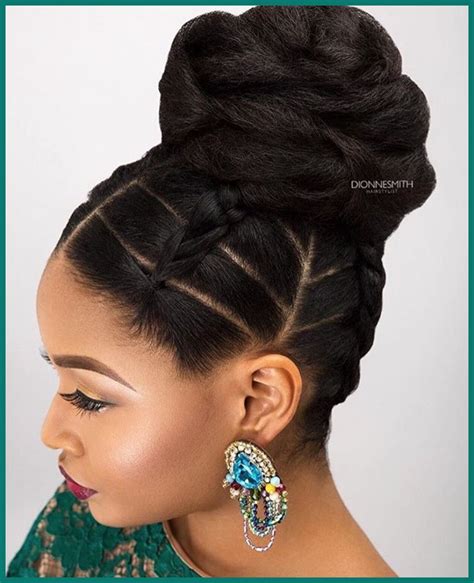 African American Updo Wedding Hairstyles 457558 New Natural Hair Updo