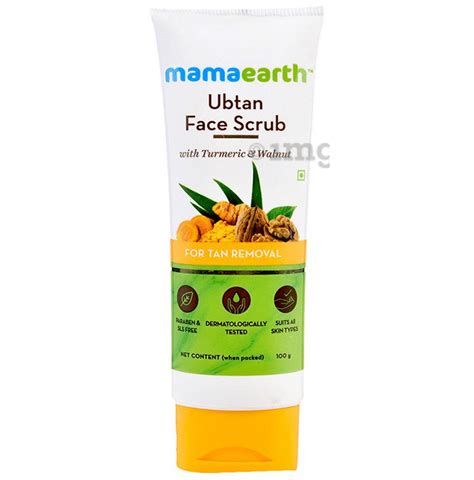 Mamaearth Ubtan Face Scrub Buy Tube Of 100 Gm Scrub At Best Price In