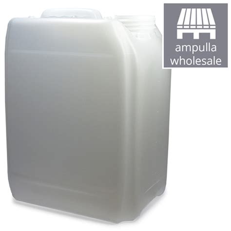 5 Litre Un Natural Stackable Jerry Cans Wholesale Ampulla Packaging