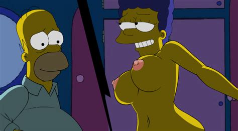 rule 34 animated color female homer simpson human male marge simpson straight tagme the