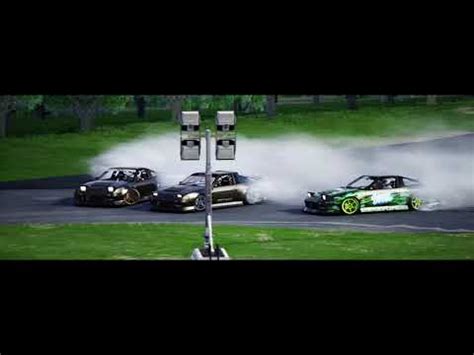 Assetto Corsa NDD Drift Team Triple Tandem Drift YouTube