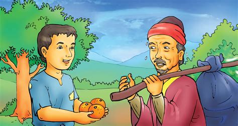 Gambar lukis cerita rakyat yang mudah digambar : Contoh Gambar Ilustrasi Cerita Rakyat Nusantara | Hilustrasi