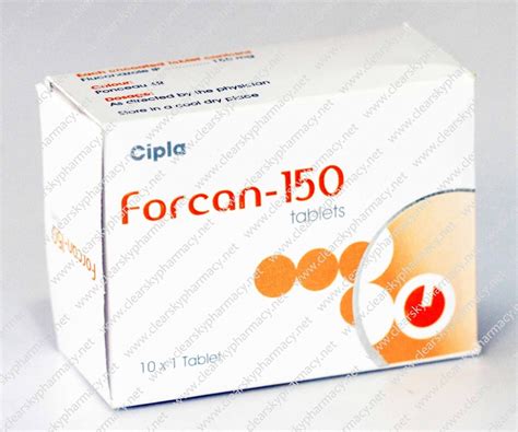 Generic Diflucan Forcan 150 Mg And 200 Mg Tablets Dosage Side Effects