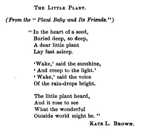 Hence, we need to protect it against any harm. Image result for poems about plants | Kids poems, Poems ...