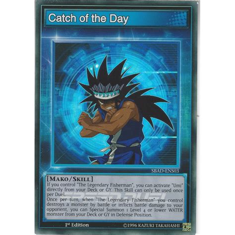 Yu Gi Oh Trading Card Game Catch Of The Day Sbad Ens03 Speed Duel