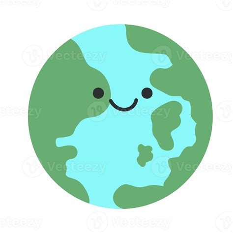 Earth Drawing Cute Cartoon Earth Day Clip Art Illustration 23477165 Png