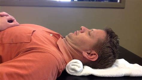 Chin Tuck Exercise Lying Down Online Degrees