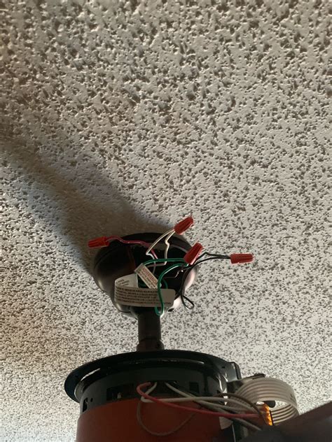 Electrical Ceiling Fan Wiring Trying To Install Casablanca Ceiling Fan