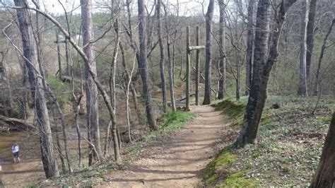 Take A Hike To A Suspension Bridge In Buffalo Creek In North Carolina