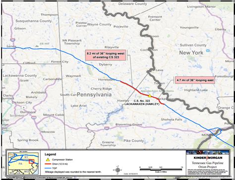 Tennessee Gas Pipeline Files Pa Orion Project With Ferc Marcellus