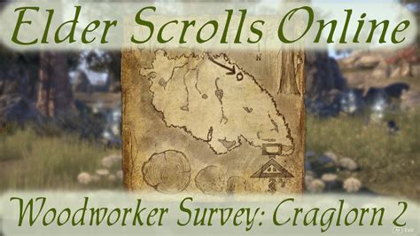 Woodworker Survey Craglorn 2 Elder Scrolls Online YouTube