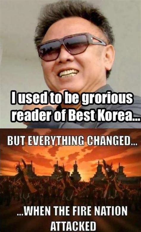 Kim Jong Il Brock Obama Everything Changed When The Fire Nation