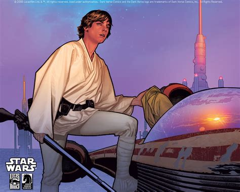 Luke Skywalker On Tatooine Comic Art Community Gallery Of Comic Art