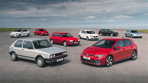 History Of The Volkswagen Golf Gti All Eight Hot Hatch Generations
