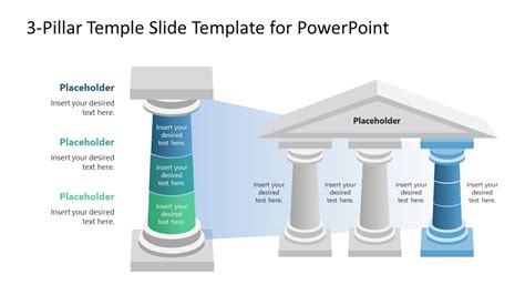 3 Pillars Slide Design For Powerpoint Slidemodel