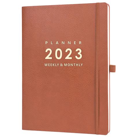 Buy Amazon Brand Eono 2023 Diary A4 Diary 2023 Week To View From Jan