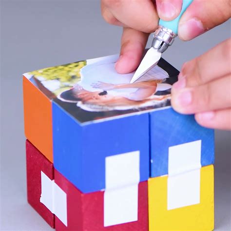 Diy infinity fidget cube the best toy ever in this video i show you how to make amazing infinity fidget cube. DIY Infinity Photo cube Boost Post | Photo blocks diy, Diy photo cube, Photo cubes