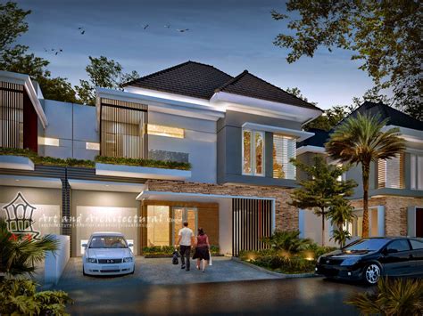 Proposal Desain Rumah Eksklusif Di Banjarmasin Aaa Studio