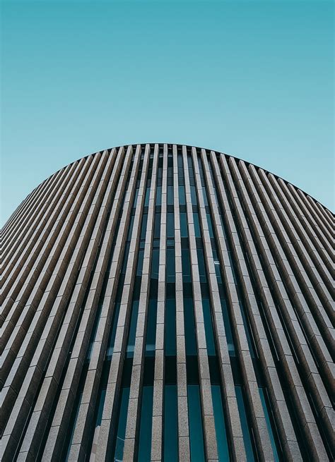 Low Angle Photo Of Curtain Wall Building During Daytime Photo Free