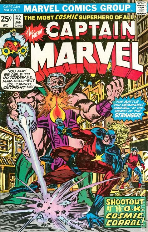 Captain Marvel Comic Books Issue 42