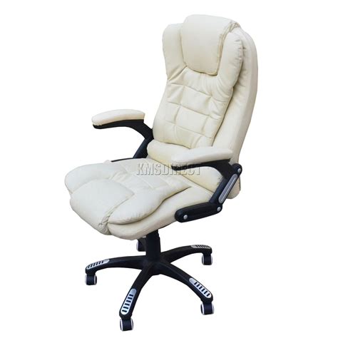 Westwood Heated Massage Office Chair Leather Gaming Recliner Swivel Computer Ebay