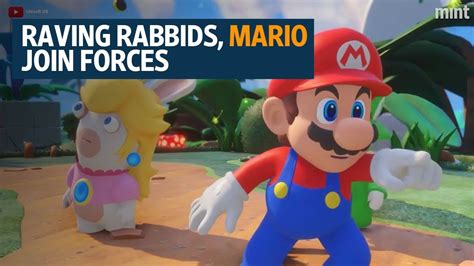 Mario + rabbids kingdom battle uploaded by chokingcoke mario + rabbids kingdom battle uploaded by square memester top comments. Raving Rabbids, Mario join forces in new Switch game - YouTube