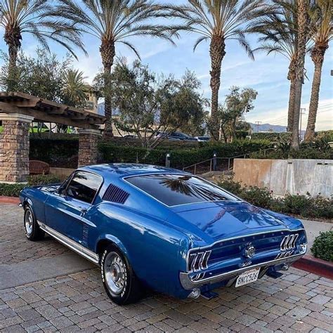 Awesome Classic Muscle Cars On Instagram Sick 67 Mustang Gt Fastback