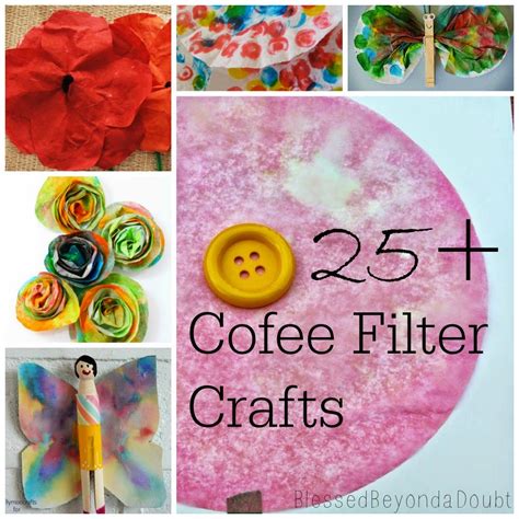 25 Coffee Filter Crafts And Ideas Blessed Beyond A Doubt