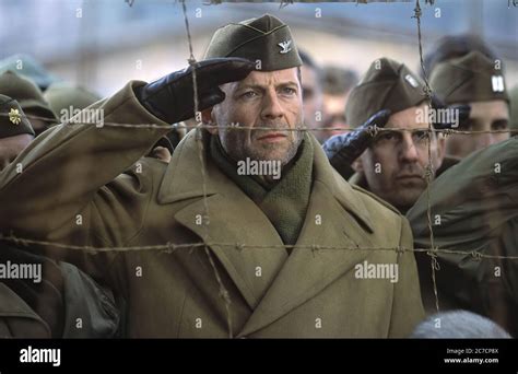 Bruce Willis In Harts War Promotional Movie Picture Stock Photo Alamy