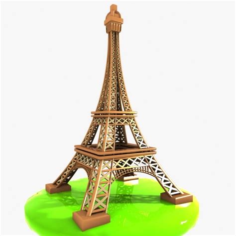 Eiffel Tower Cartoon Drawing Free Download On Clipartmag