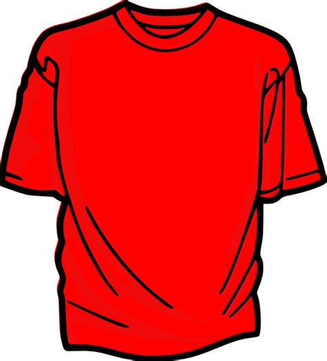 Red T Shirt Clip Art At Vector Clip Art Online