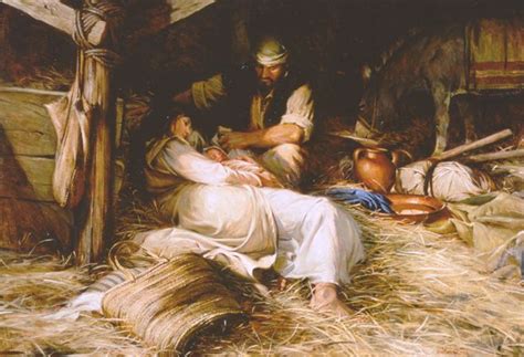 Carl Bloch The Birth Of Jesus Birth Of Jesus Lds Art Nativity