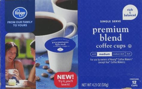 Kroger® Premium Blend Medium Roast Coffee Cups 12 Ct Qfc